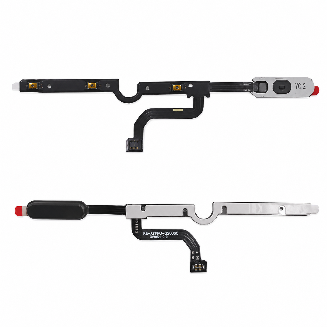 RugOne Xever 7 Pro side key flex cable and fingerprint module